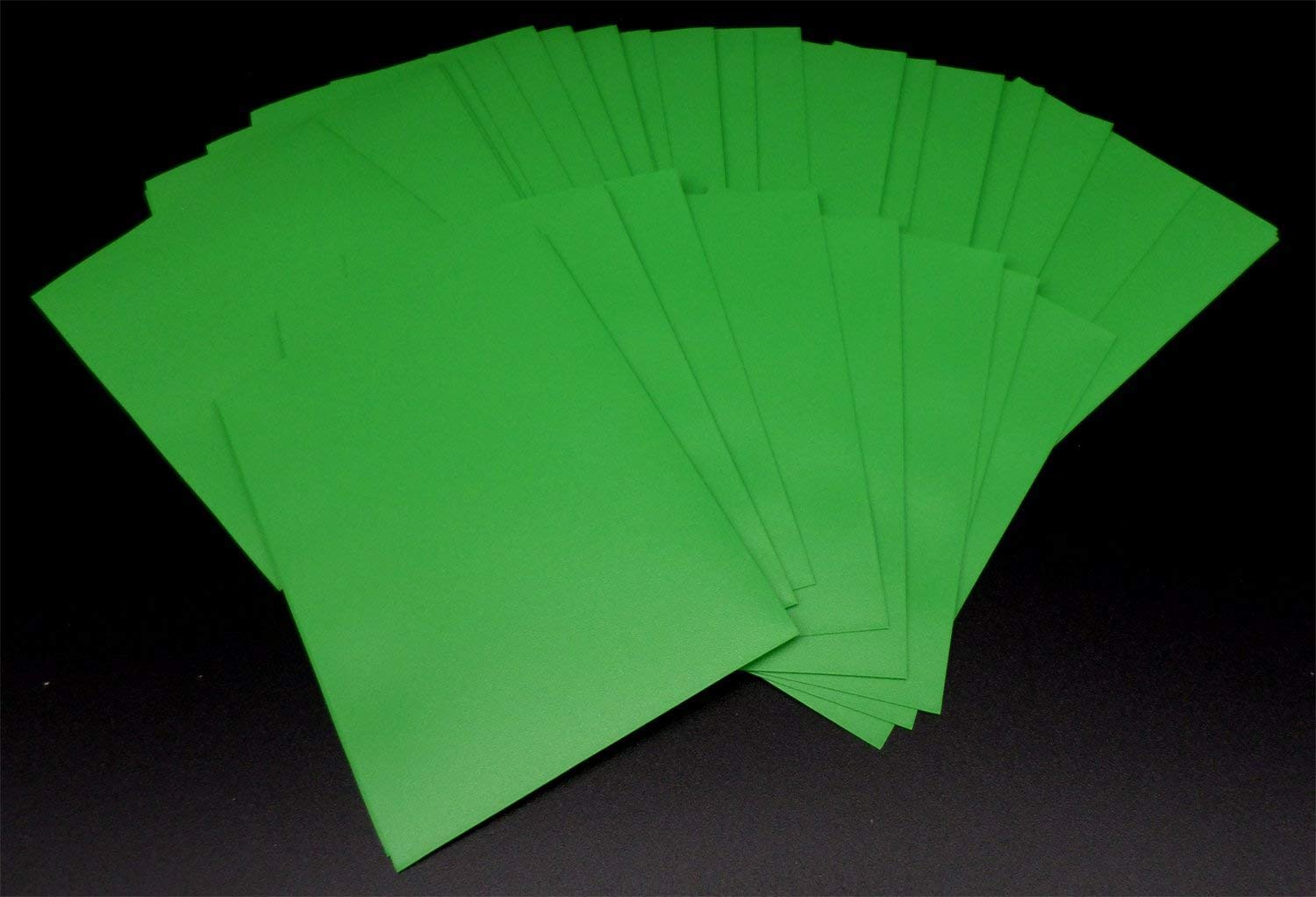 de YGO CFV 60 Matte Green Card Sleeves Small Size 62 x 89 cm Mini Pockets Green