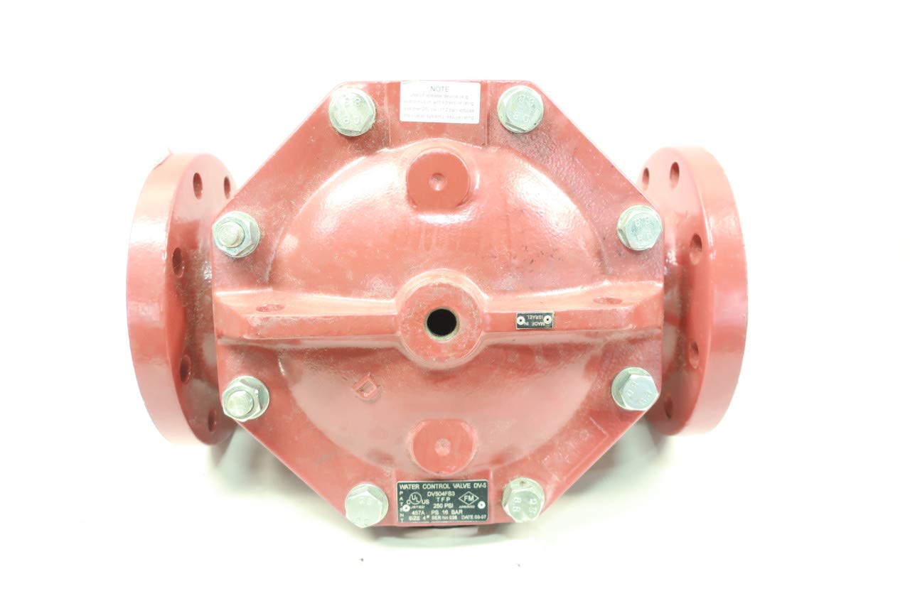 GRINNELL DV504FS3 DV5 FLANGED Water Control Valve 250PSI 4IN Amazon
