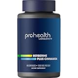 Berberine Plus Cinnamon, 600 mg/per Serving | Evidence-Based to Support Healthy Aging & Metabolism | Gut Health & Cholesterol Management | Third-Party Tested for Purity