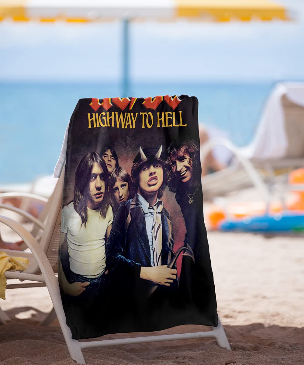 Trevco ACDC Highway Officially Licensed Beach Towel 30