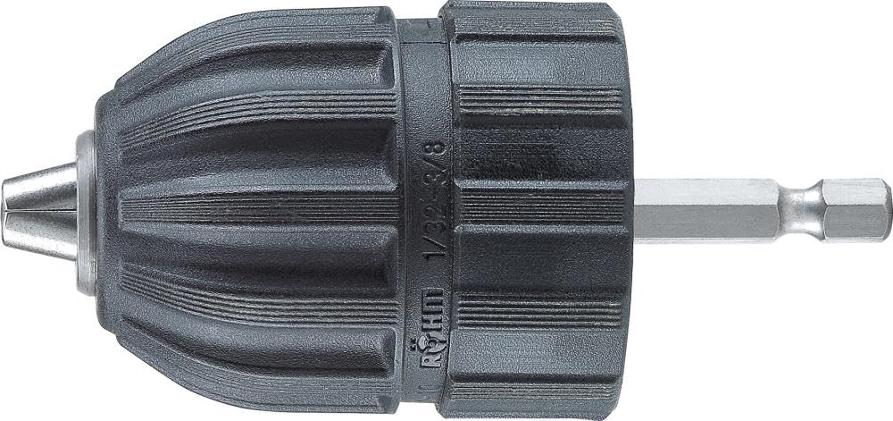 Uchwyt wiertarski z ryglowaniem promieniowym 1,0-10mm 1/4"-HEX RÖHM