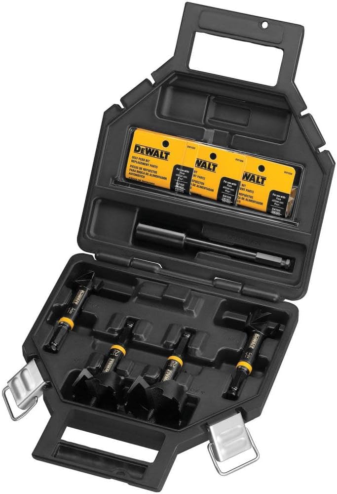 Drill Bit, Self Feed, 5-Piece Kit (DW1648)