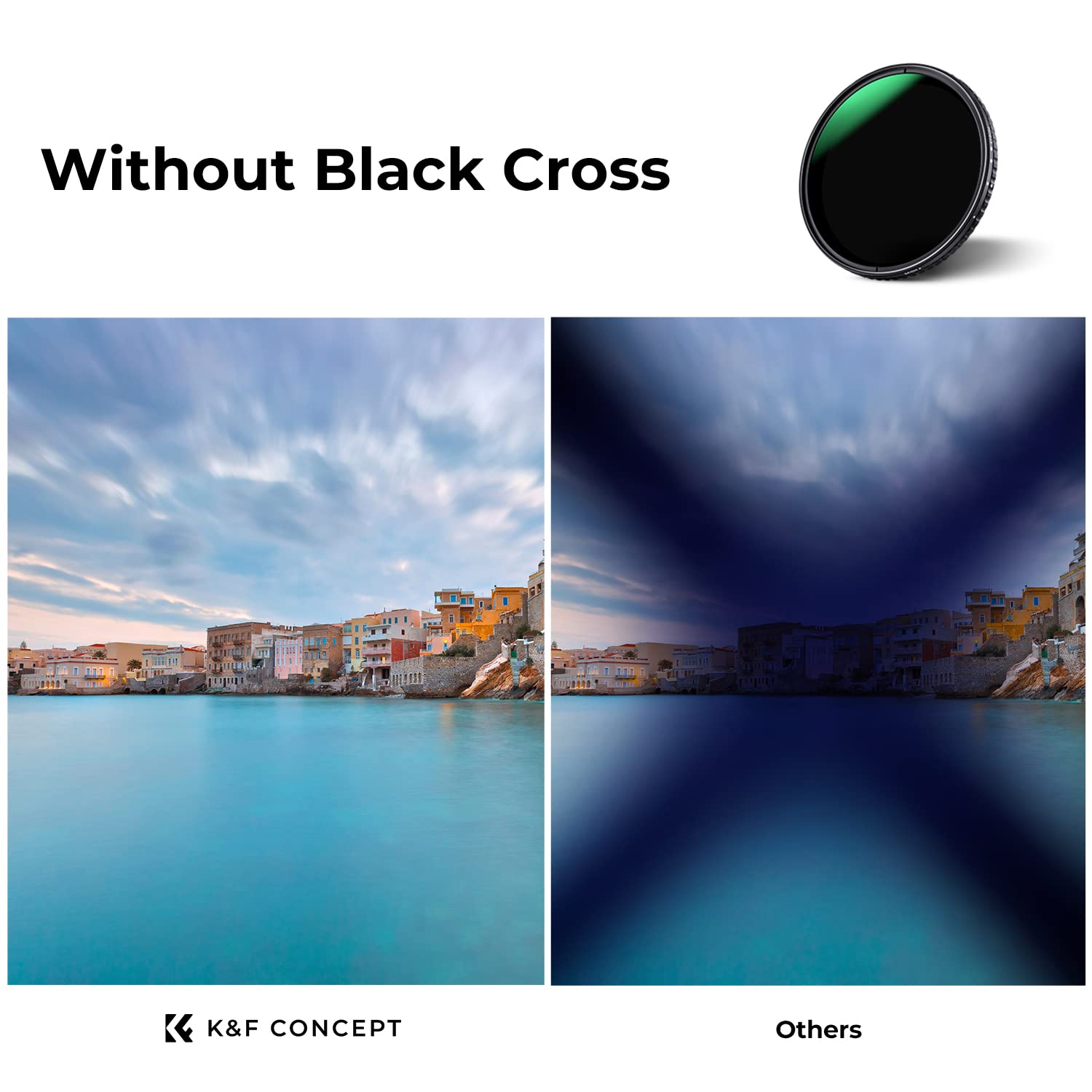 K&F CONCEPT 77mm Variable ND Filters Set- ND2-32 - Image 2