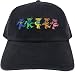 Ripple Junction Grateful Dead Dancing Bears Black Cotton Dad Hat