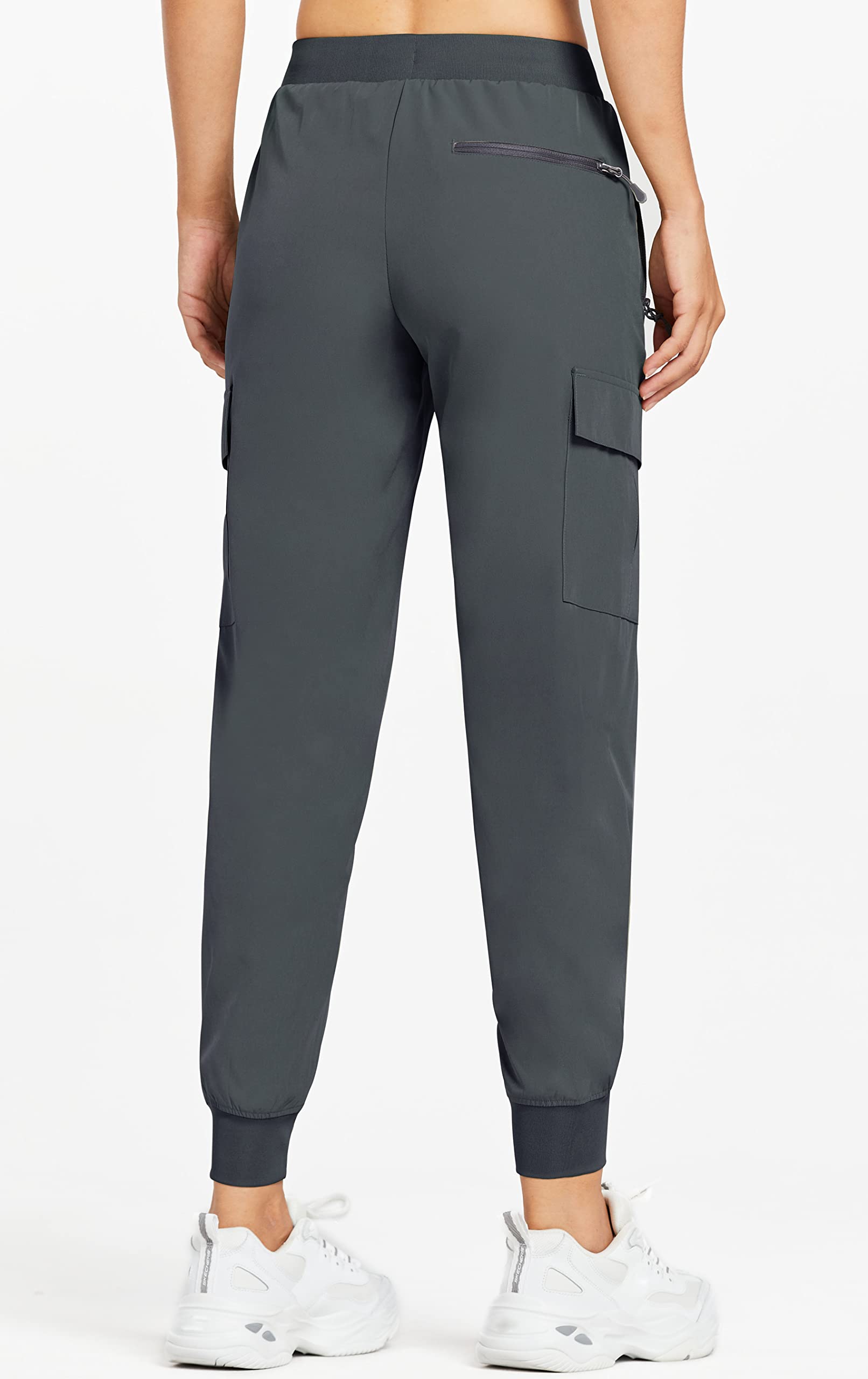 Comallan Pantaloni da Trekking da Donna Estivo Cargo Jogging Leggeri ad Asciugatura Rapida Pantaloni per Sportivi Running Sports Casual all'Aria Aperta