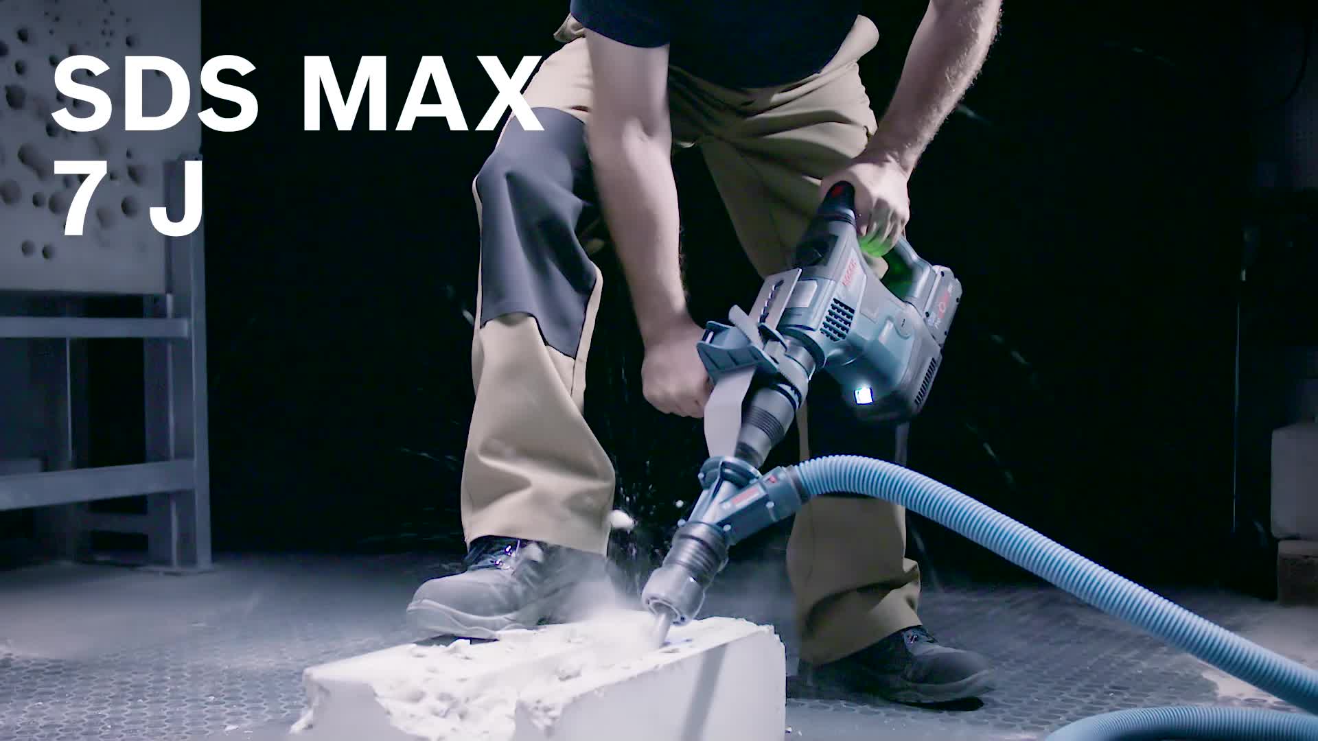 Martello Perforatore Bosch BITURBO GBH 18V-36 C - Con SDS Max, Bluetooth, Motore Brushless, Per Professionisti - Foto 3