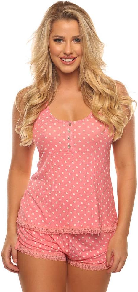 Velvet KittenSweetness Short Sexy PJ Camisole Set Pajama Sleep Shirt Sleepwear