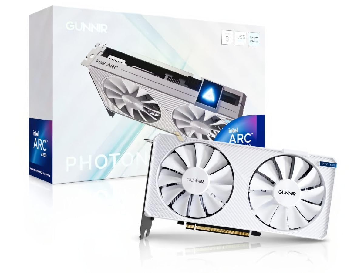Amazon | WEELIAO GUNNIR Intel Arc A380 Photon 6GB GDDR6