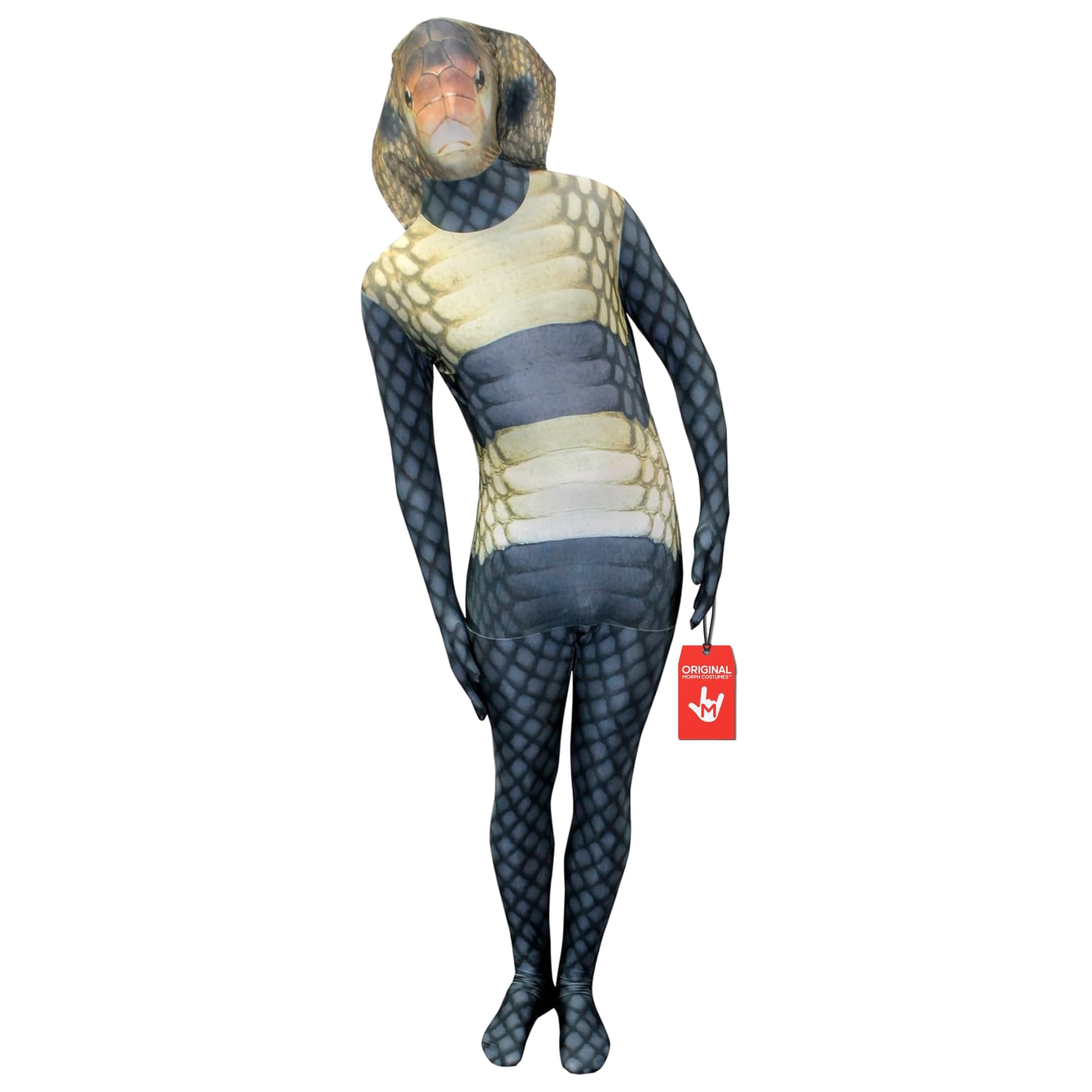 King Cobra Kids Animal Planet Costume - Size Large 4 -4 6 (120Cm-137Cm) - Grey