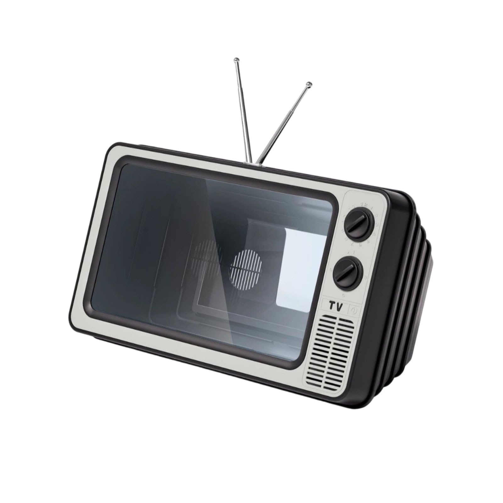 Retro TV Screen Magnifier High Definition 12 Inch Phone Screen Magnifier Easy to Use Mobile Accessory for Bedside, Desk, Travel, Gray, 12IN Uc-image-39