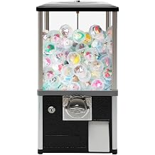 Gashapon Machine, Childrens Chewing Gum Machine, Small Candy Vending Machine, Gashapon Machine, Candy Machine Dispenser,Black