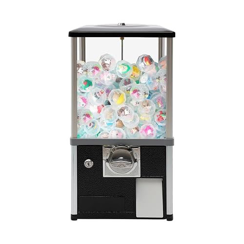 YLANMEI Máquina Gashapon, Dispensador de Bolas de Chicle para niños, Máquina expendedora de cápsulas