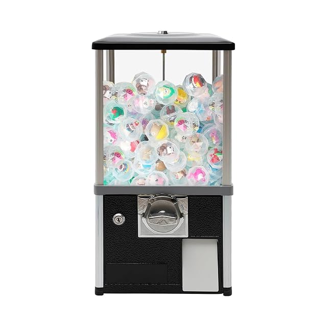 YLANMEI Máquina Gashapon, Dispensador de Bolas de Chicle para niños, Máquina expendedora de cápsulas