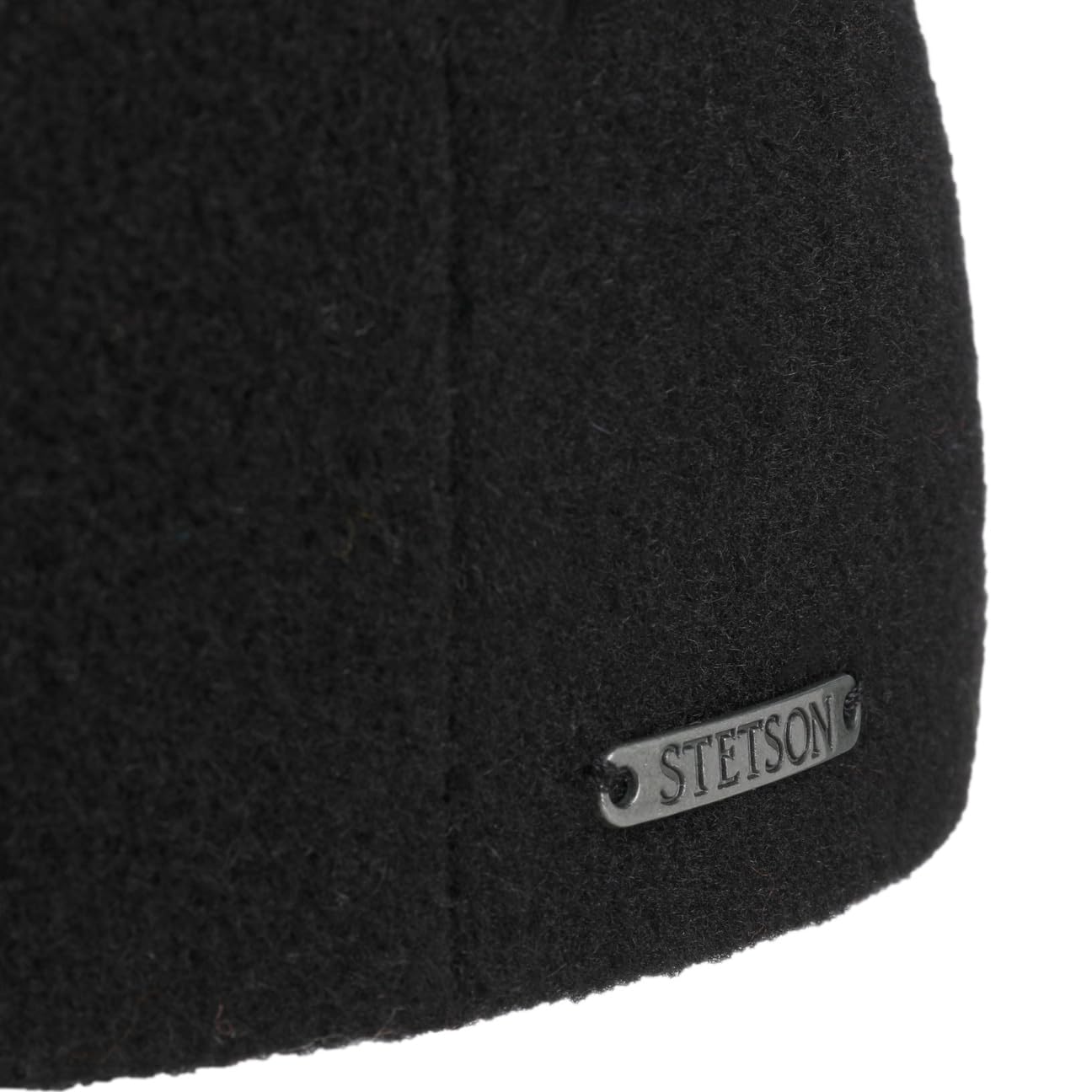 Stetson Kent Wool Copriorecchie Coppola Uomo Made in EU Cachemire Berretto con Visiera Autunno/Inverno