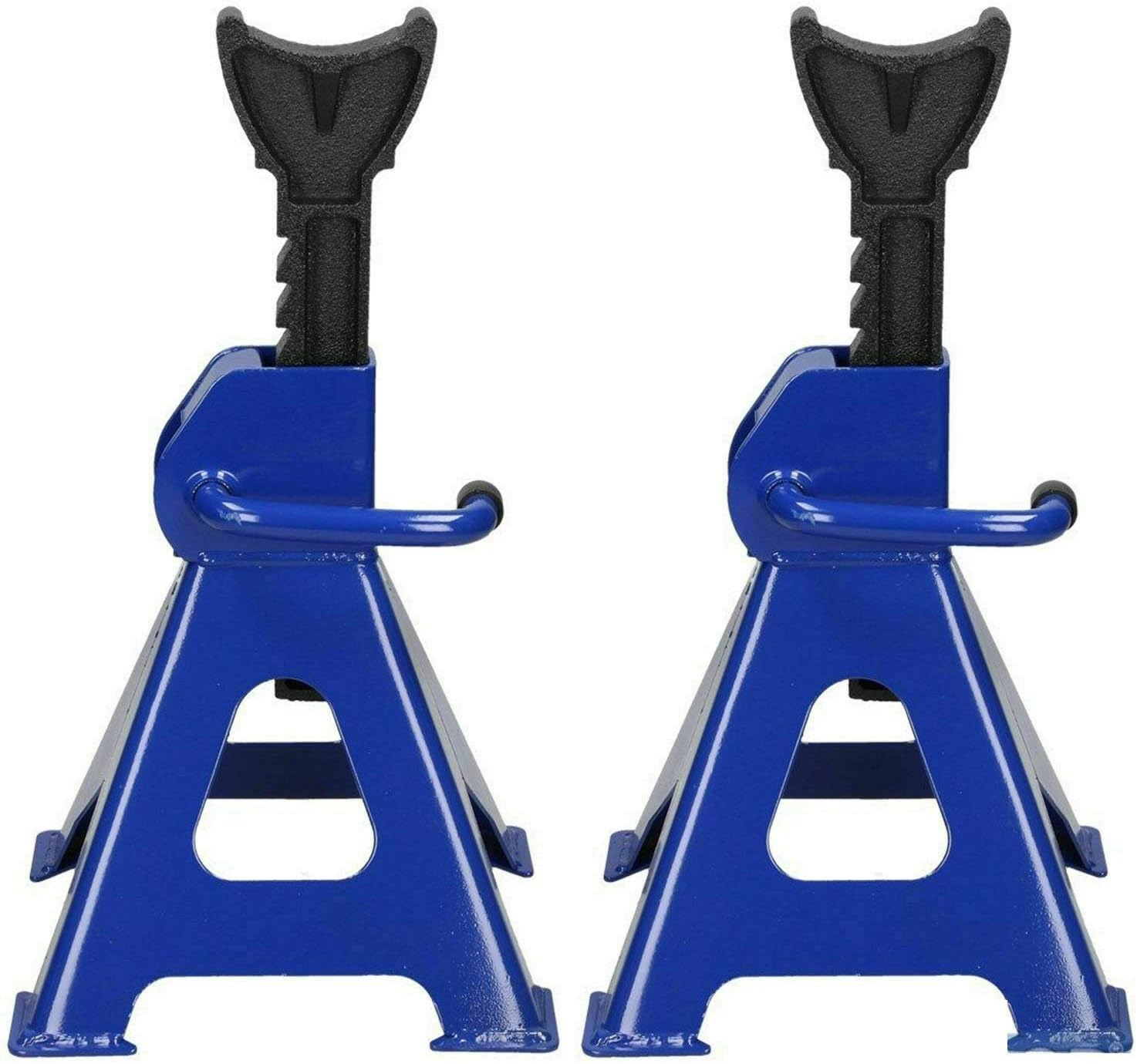 Automotive - Caballete de seguridad (3000 kg, altura de elevación de 290 a 430 mm, altura de elevación, altura regulable, 2 soportes 3T para coche)