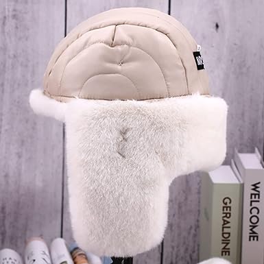Amazon.com: Heavyoff Adult Kids Suede Trooper Hat Warm Faux