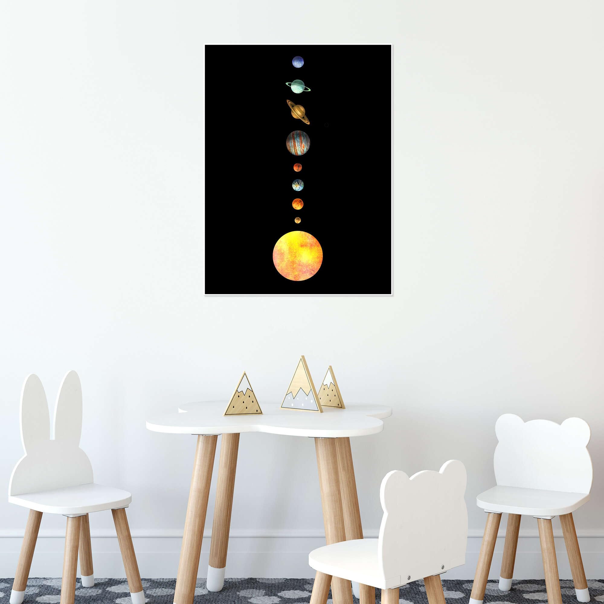 The Solar System Plakat