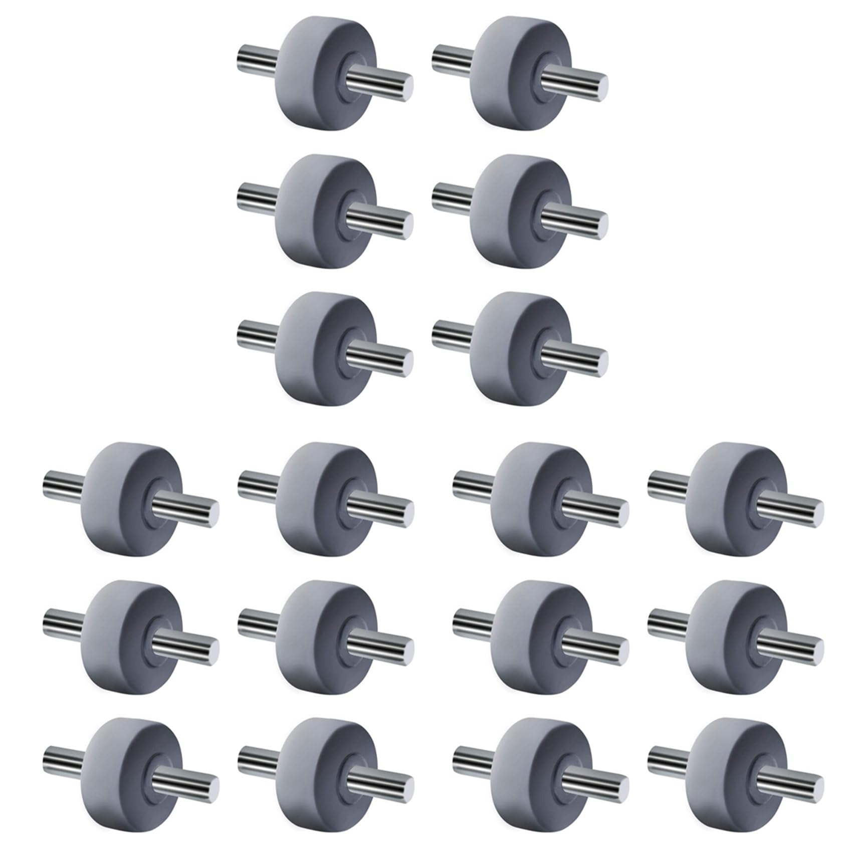 Hndhbfgrt 18 Pcs Front Wheels for Vacuum Cleaner NV350 NV351 NV352 NV355 NV356E NV500 NV501 NV502 and More