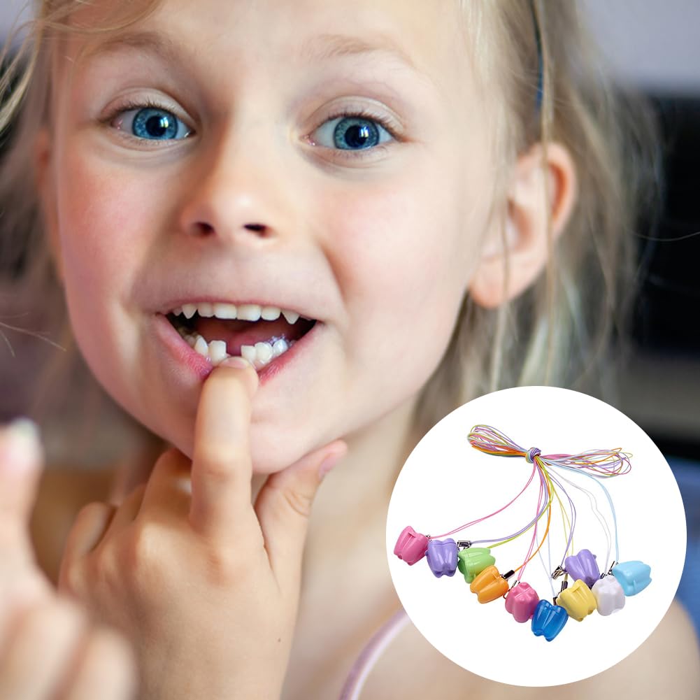 Caja Para Guardar Dientes Para Niños y Niñas Caja Dientes de Leche Cajas Para Dientes Caja Para Dientes de Leche Acumulación de Dientes Caja de Plásticos Para Guardar Dientes Caja,8PC