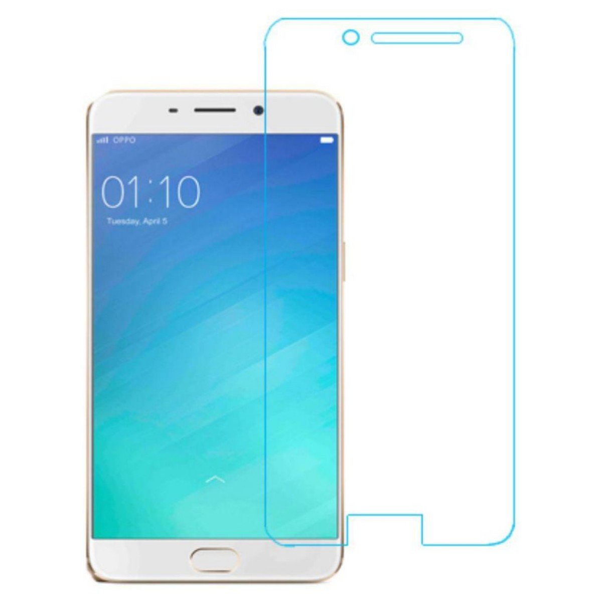 Non-brandedTempered Glass Screen Protector For Oppo F3