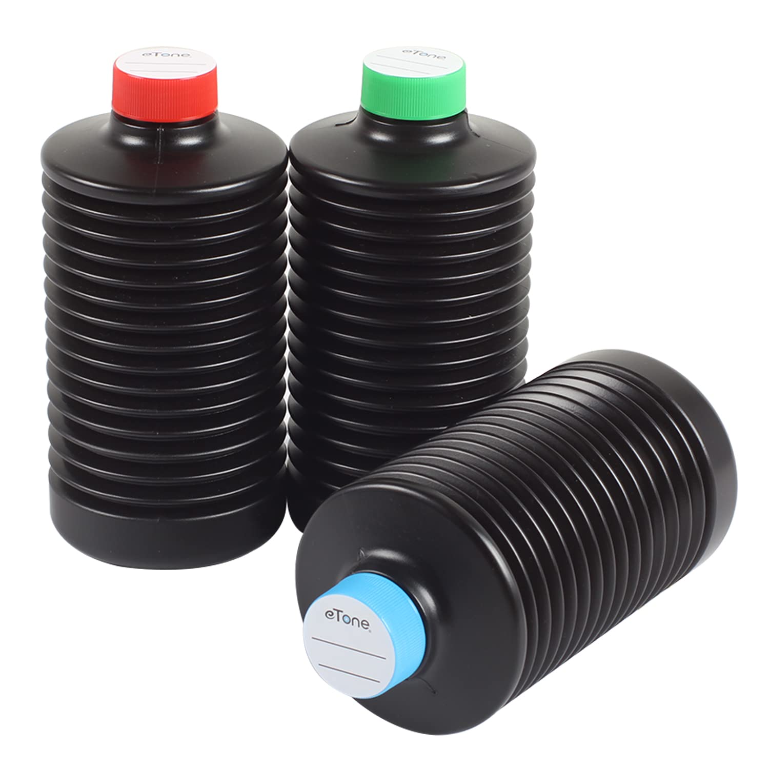 3 bottiglie pieghevoli da 1000 ml per la conservazione dei prodotti chimici con camera scura, contenitore pieghevole per liquidi, stoccaggio antiruggine accessorio da laboratorio