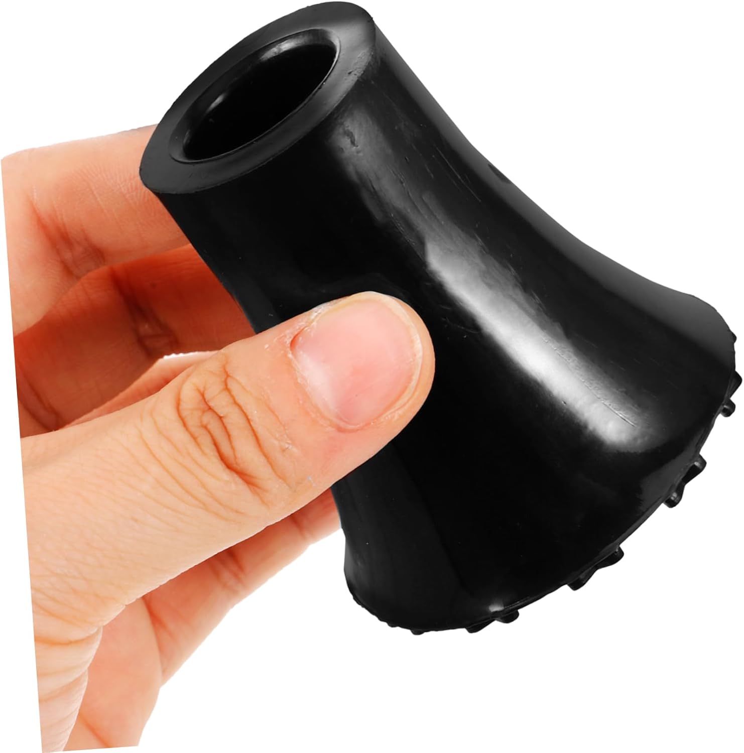 20pcs Nonskid Cane Tips Crutch Foot Protectors for Enhanced Stability Any for Walking Canes and Trekking Poles - Design Fits Standard