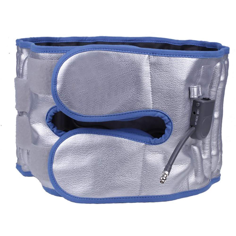 Faja Lumbar Fitness, cinturón de Soporte de Cintura Inflable, Terapia de Calor con Envoltura térmiate Inferior de la Espalda para aliviar el Dolor de la Cintura Tensión Muscular
