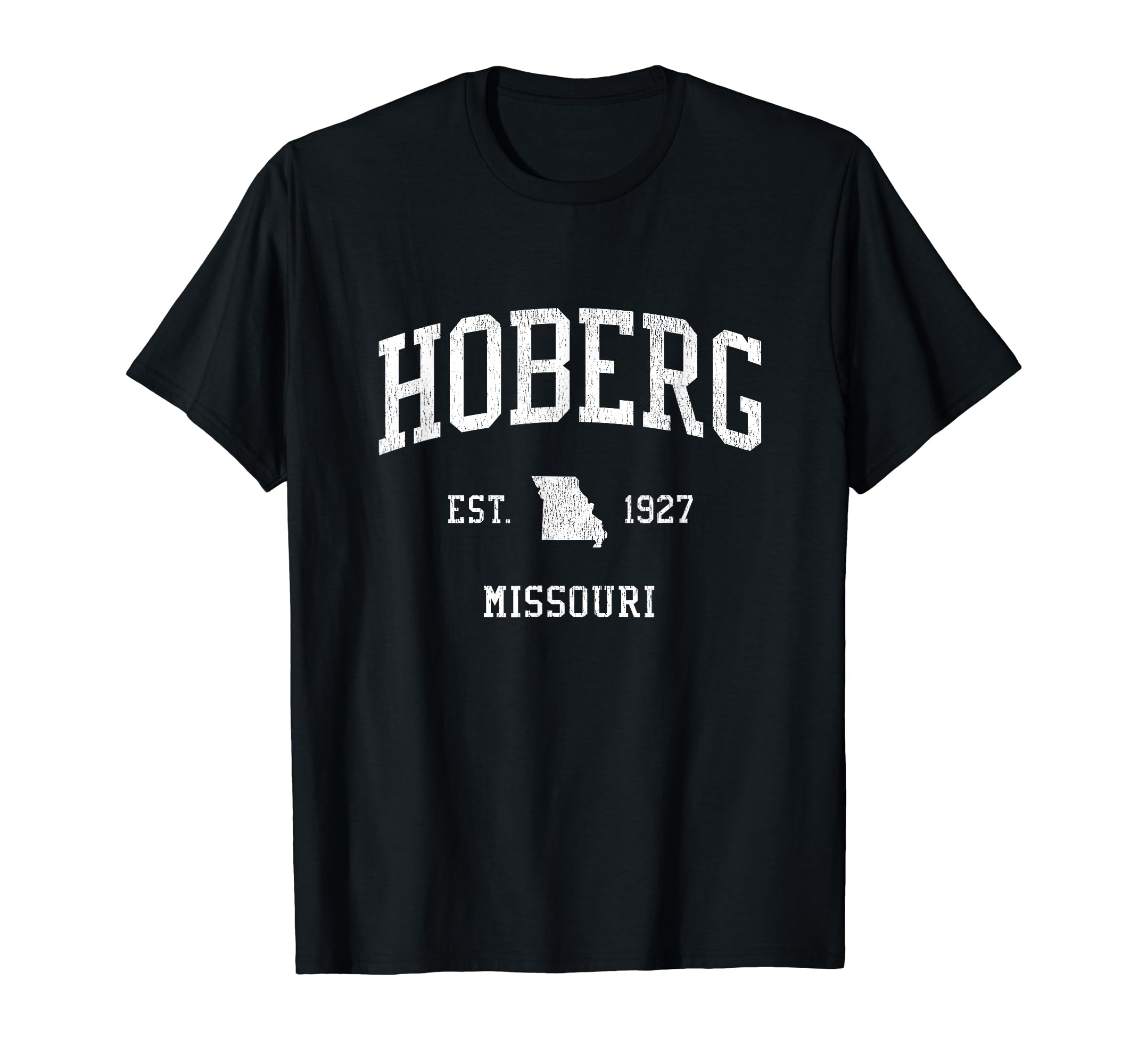 Hoberg MO Vintage Athletic Sports JS01 T-Shirt
