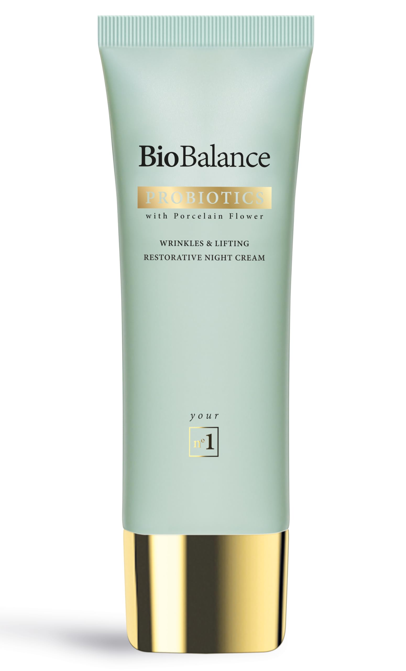 BioBalance Probiotics Wrinkles & Lifting Restorative Night Cream | 50ml | Restorative Moisturiser | Ageing Skin | Fine Lines & Wrinkles | Dermatologically Tested | Hyaluronic Acid