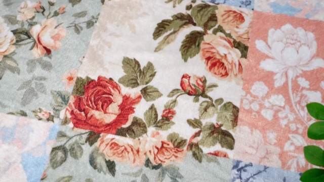 Manta Hahafelt Boho Pastel Floral de Lana de Franela 50 x 60 pulgadas miniatura 7