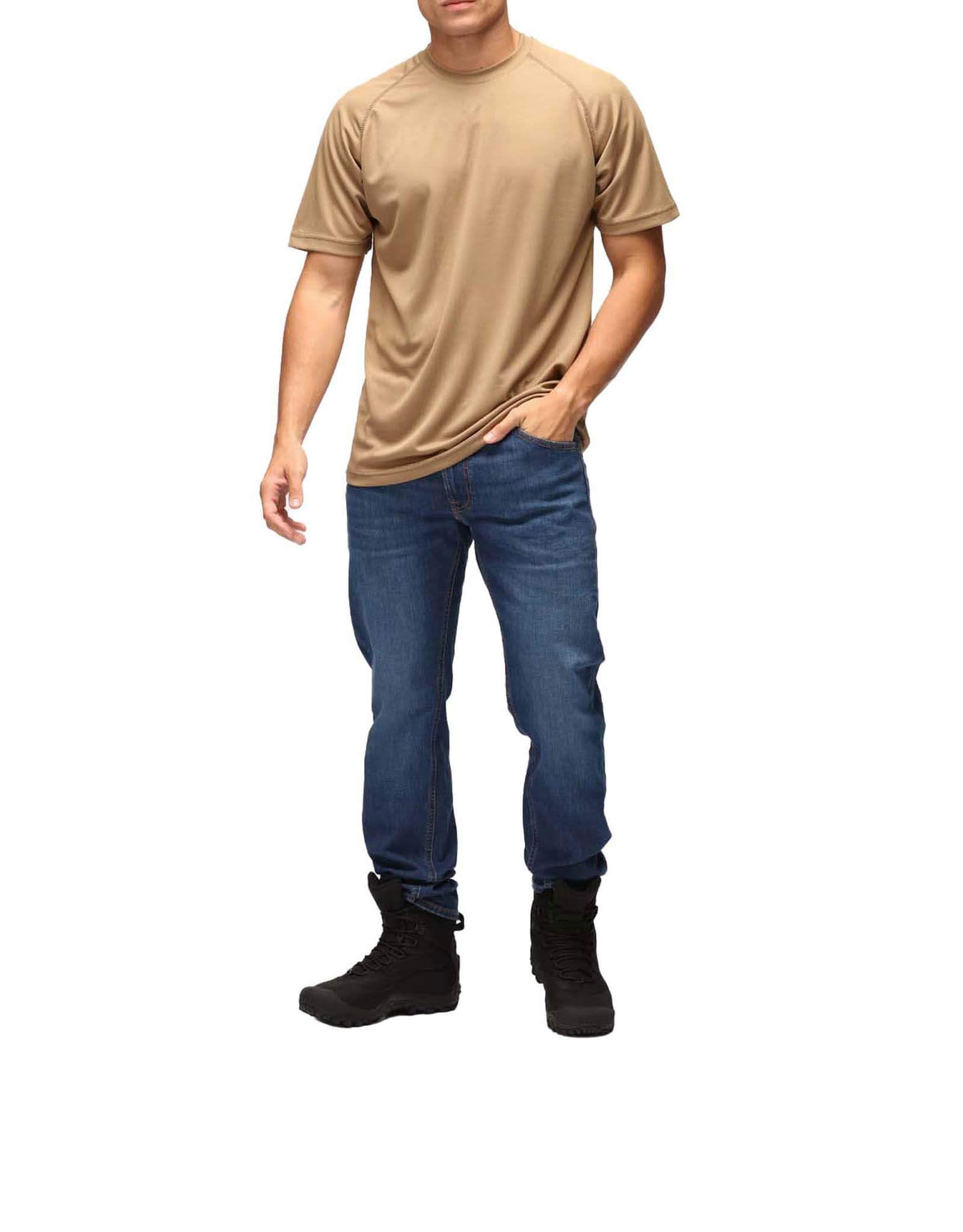 Viper Tactical Mesh-Tech T-Shirt Tee Coyote Large Green