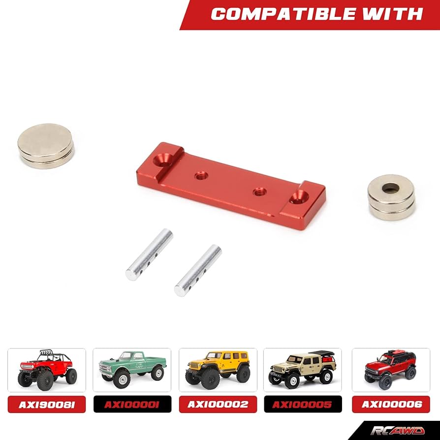 Amazon | RCAWD マグネット ボディポスト 1/24 Axial SCX24