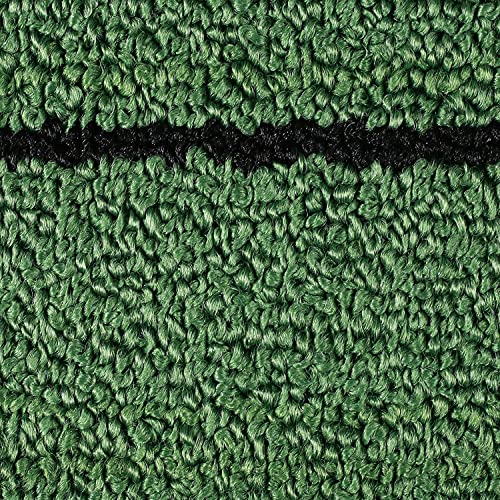 Image of Saral Home 2pc Door Mat Anti-Skid Washable Loop Stripe (Green. 45X60 cm)
