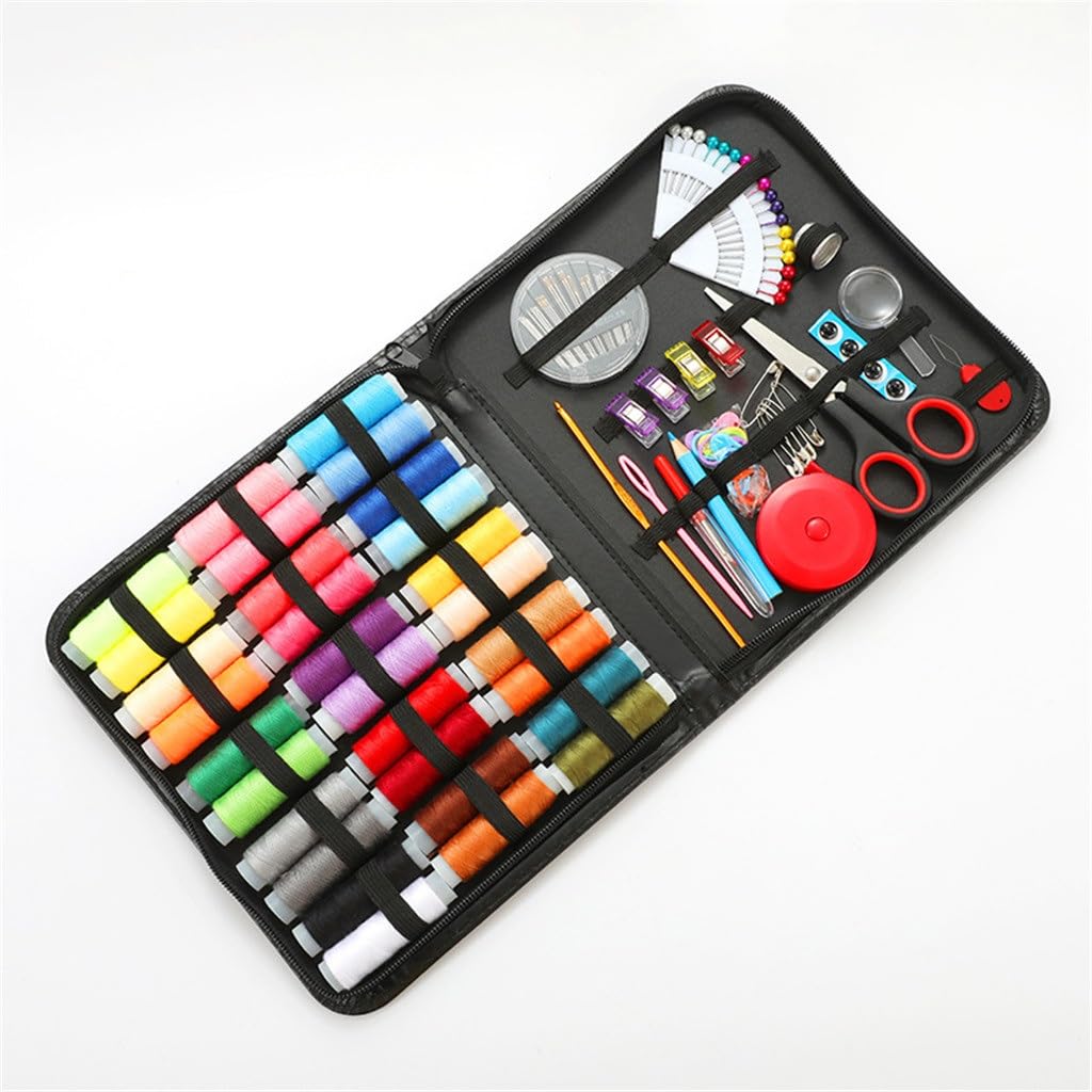 Bandnadel-Set, tragbar, funktional, Nadeltasche, zum Nähen, Handnähen, Nadelbox, 30 Farben