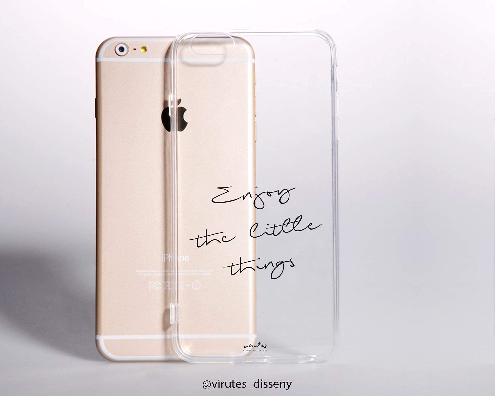 Carcasa Móvil de Silicona con Mensaje Personalizable, Funda Flexible y Resistente para Teléfono
