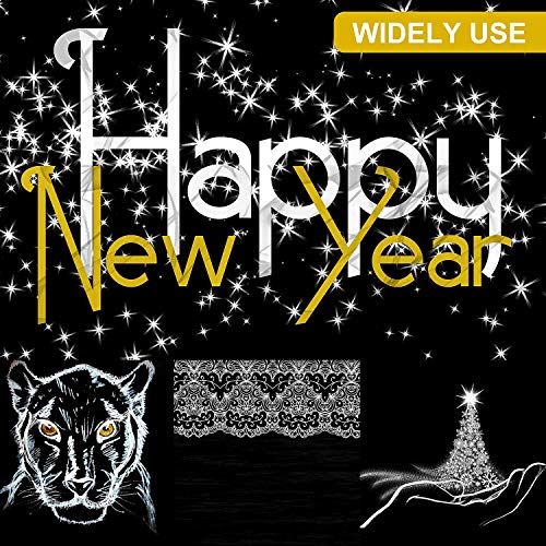 18 Pieces Gel Ink Pens Highlight Drawing Art Design Supplies 0.5 Mm Pens For Black Paper Drawing Sketching Illustration Journaling Wedding Invitations And Adult Coloring Book (White, Gold, Silver) #TOP6