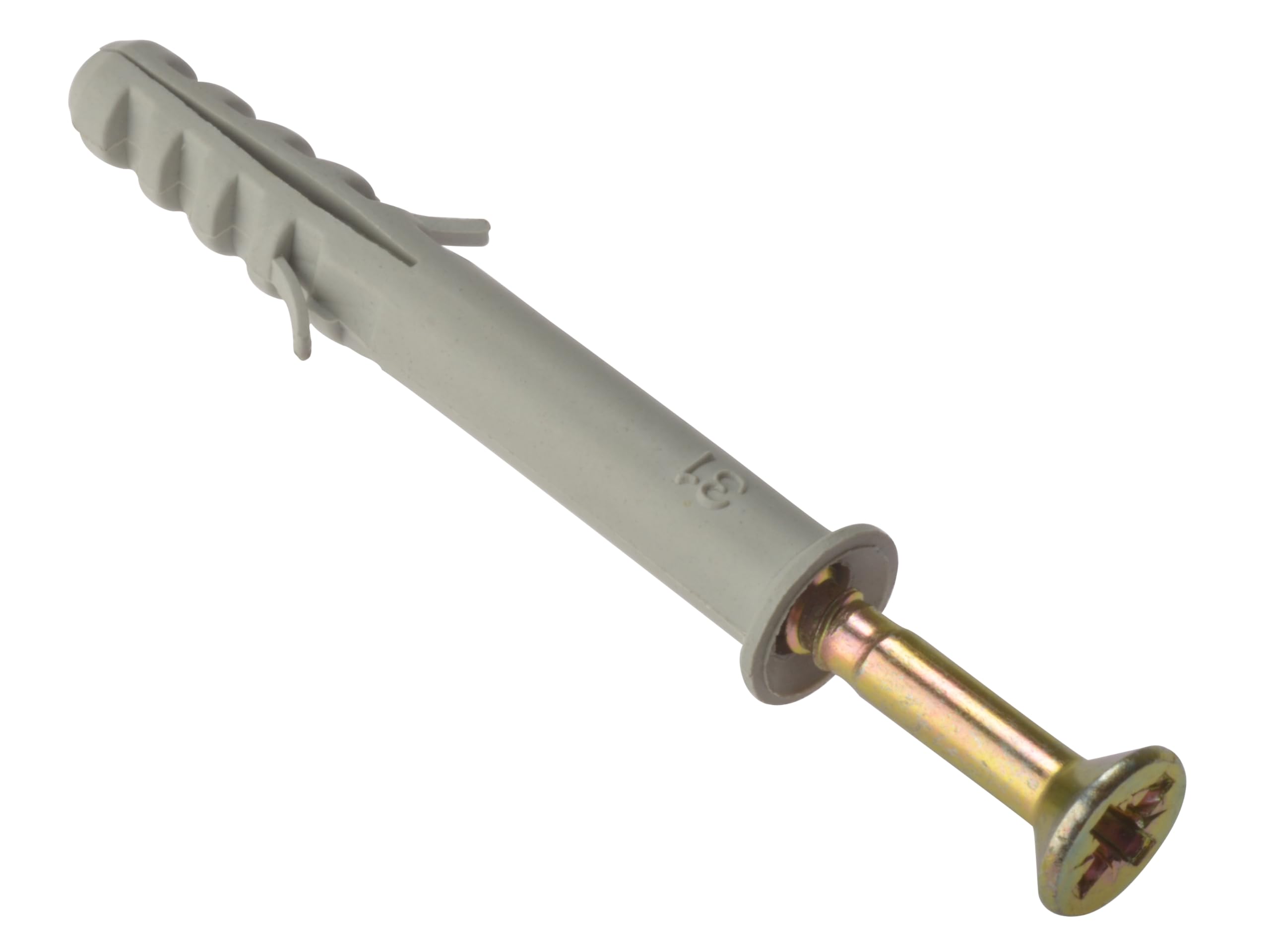 Forgefix Grey/Yellow M8 X 60Mm Frame Fixings, 10 Pack