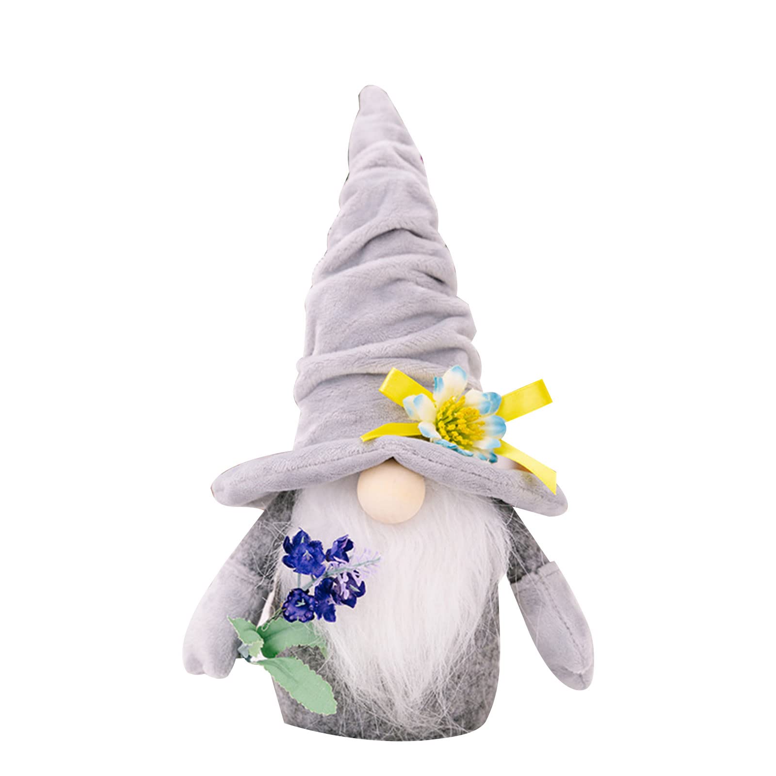 Laruisee Lavender Mother Day Gnome Holding Decorative Ornaments Crafts Supplies For Restaurant Bar Party Decoration Mother Day