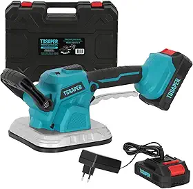 Máquina De Assentar Pisos E Porcelanatos À Bateria 175w 21v Com Ventosa Vibratória