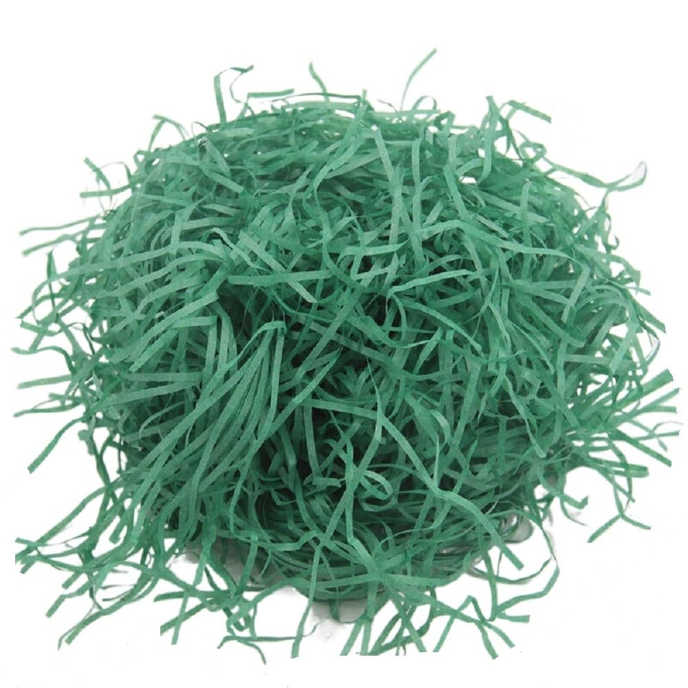 LKQBBSZ Green Easter Grass Raffia Paper Shreds