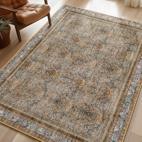 Tapete Phantoscope Vintage Boho 182x122 cm Bajo Pelo miniatura 1