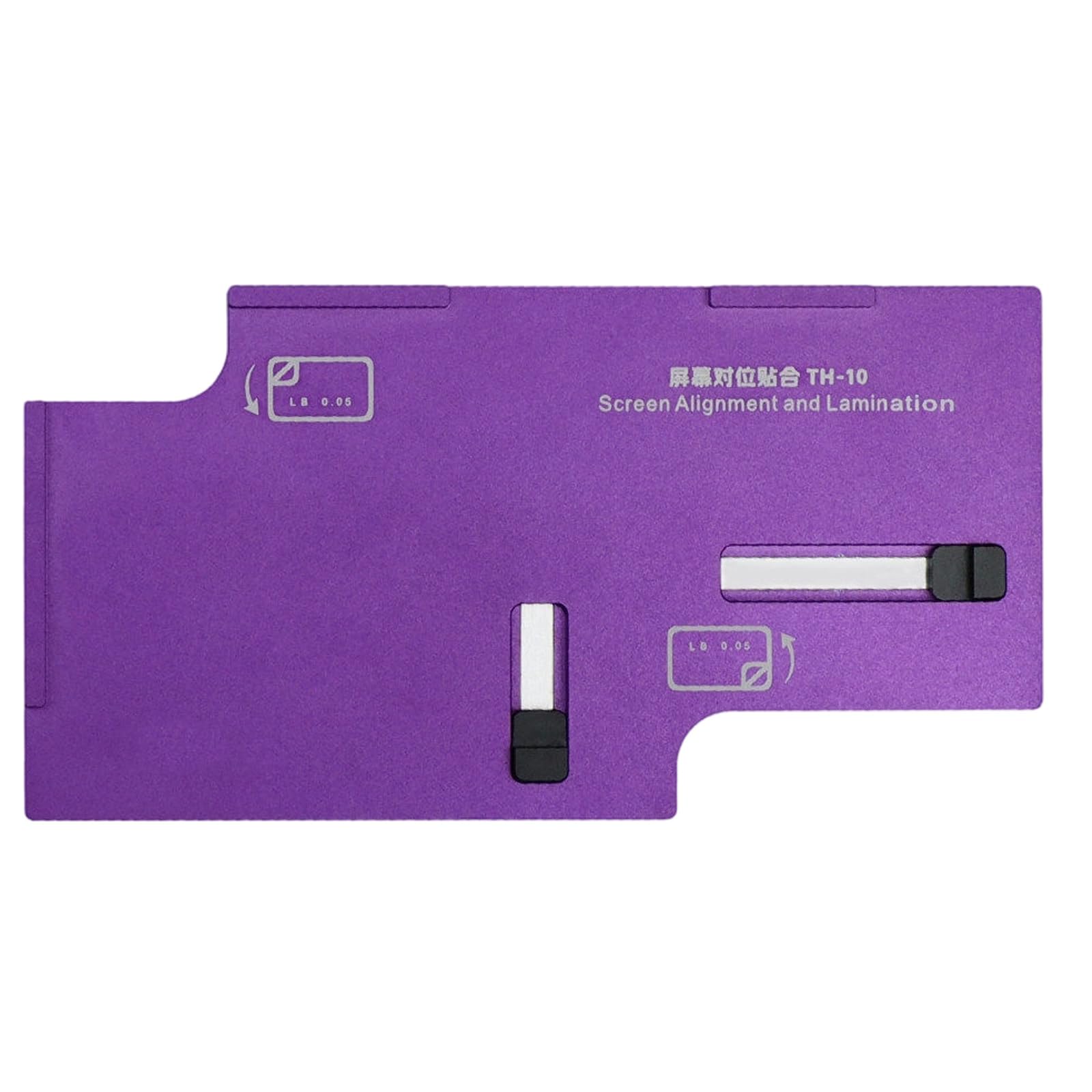 Professional Screen Alignment Lamination Applicators for Smartphones Features Antislip Design and Easy Cleaning Surfaces Screen Alignment Tool