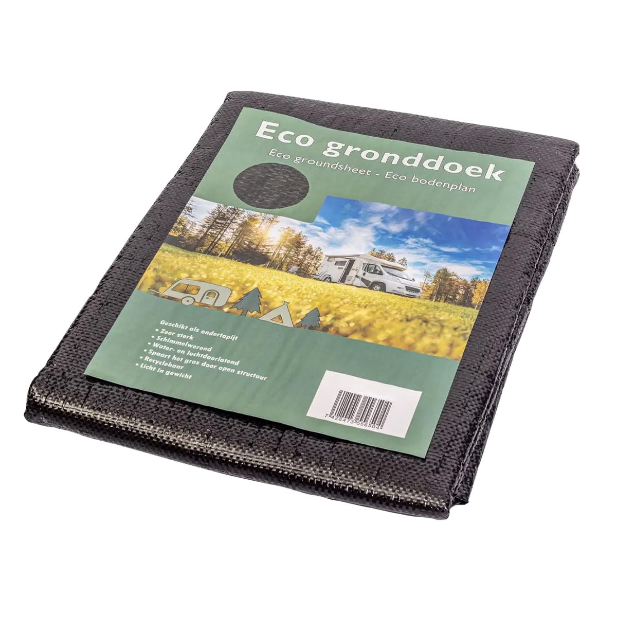 Happy Rhino - Eco Bodenmatte - Zeltunterlage - Campingmatte - Schutzmatte - Schimmelresistent - 250 x 400 cm