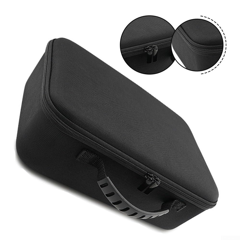 Funda rígida de viaje para XGIMI MoGo 4 2025, carcasa rígida de EVA con asa, almacenamiento portátil para protección del proyector durante viajes de negocios (negro)