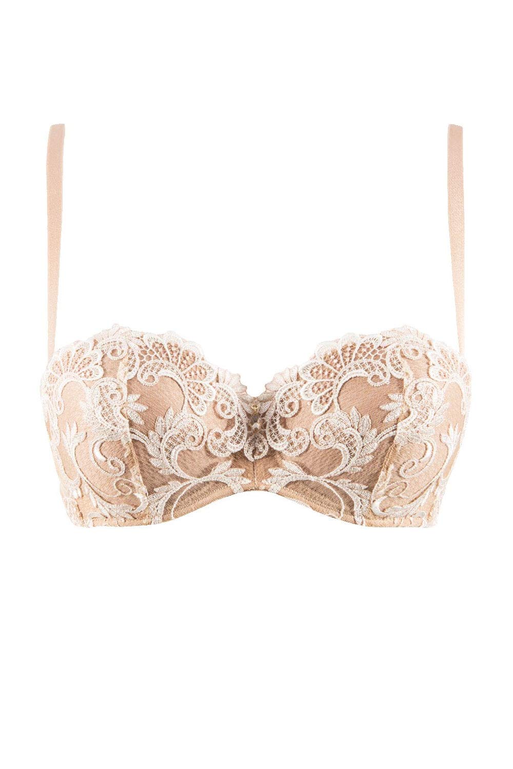 Lise CharmelACC5688 Lise Charmel Dressing Floral Strapless Bra - ACC5688 Blanc