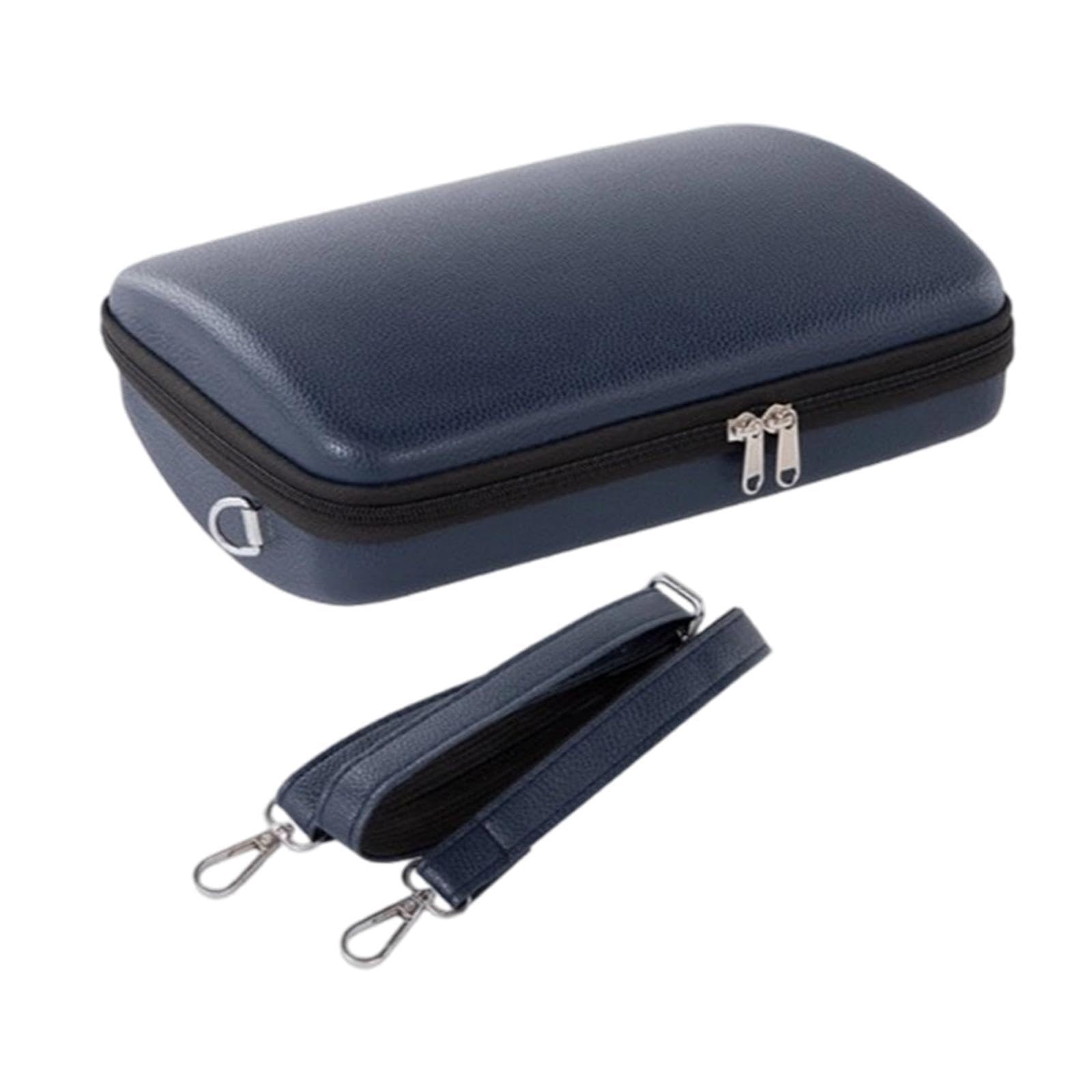 Clarinet Estuche Estuche Portátil para Caja de Almacenamiento Bolsa Protectora con Estructura Rígida Interior Suave Apto para, Azul Oscuro