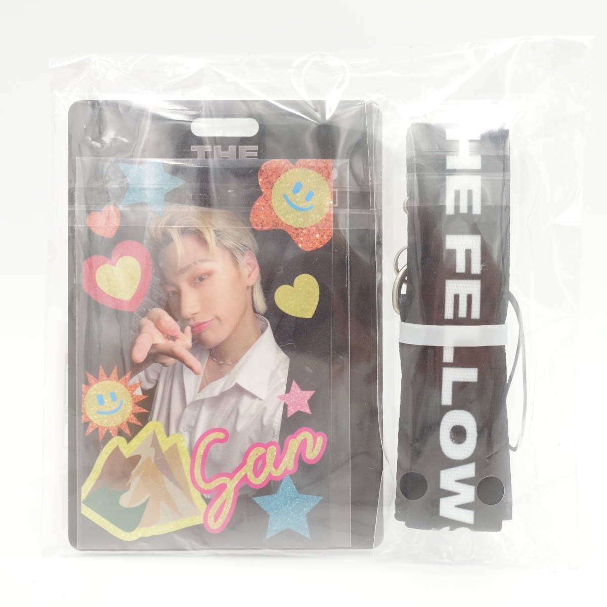 ATEEZ pass ネックストラップ セルカ トレカ 付き コンプセット ATEEZ pass ネックストラップ セルカ トレカ 付き コンプセット