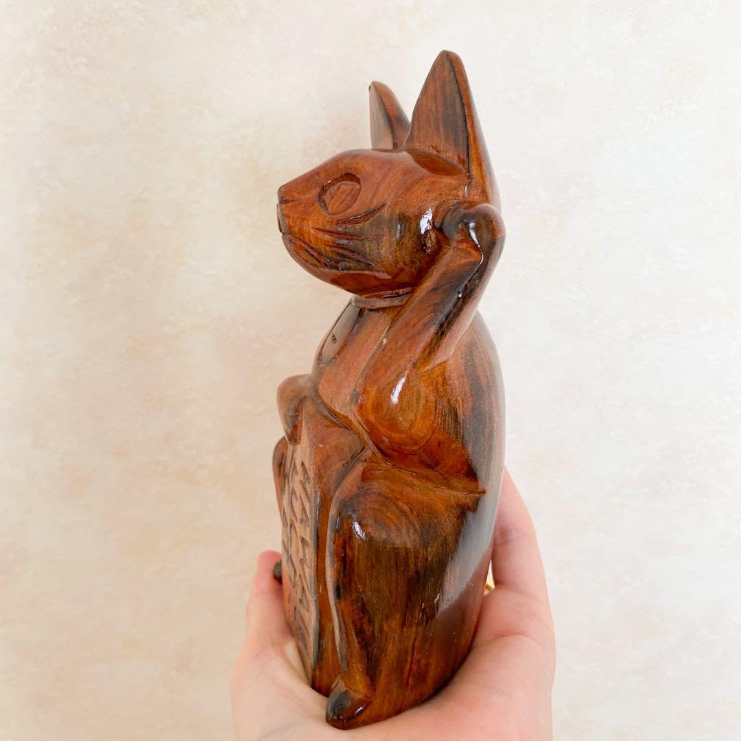 Amazon.co.jp: ハワイラッキーキャット アンティーク 招き猫