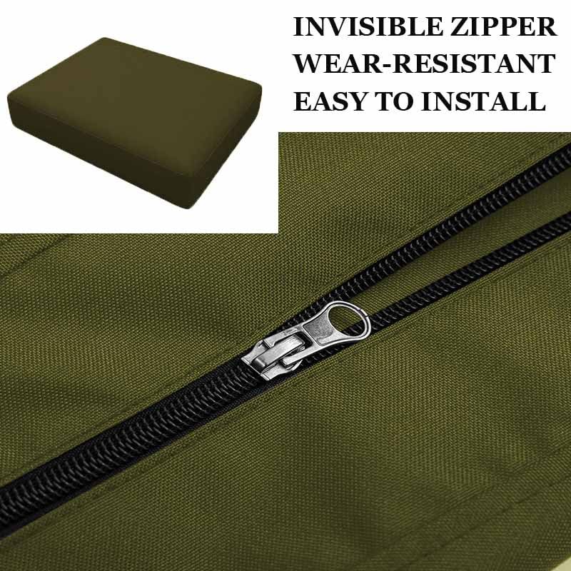 Housse de coussin de rechange imperméable 60x60 pour rénover un canapé en rotin