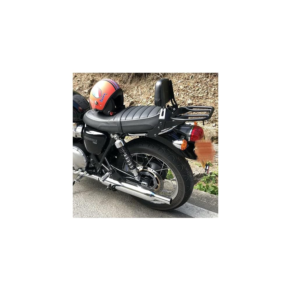 Buy DE.SOUL Backrest Sissy Bar Rear Seat Luggage Rack Handle Grab for